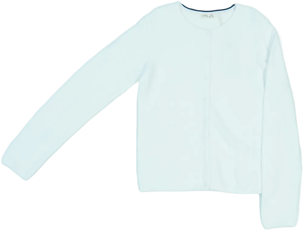 Fehér OVS Kardigán EU 152 / UK 12 év / US 12 év/L
