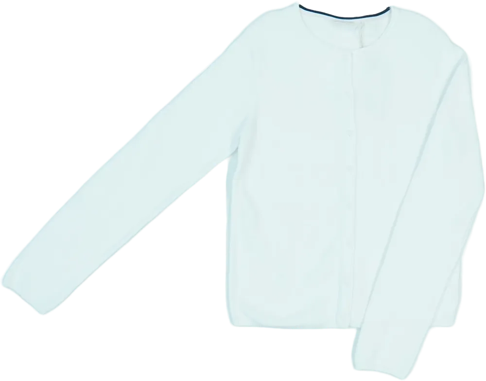 Fehér OVS Kardigán EU 158 / UK 13 év / US 14 év/XL
