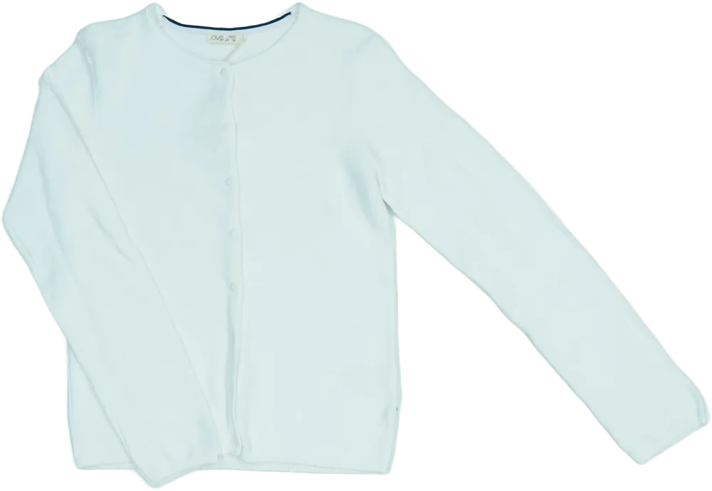Fehér OVS Kardigán EU 170 / UK 15 év / US XL