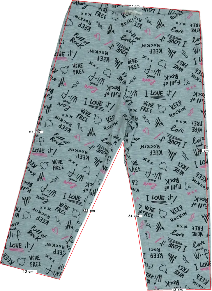 Szürke OVS Leggings EU 146 / UK 11 év / US 12 év/L