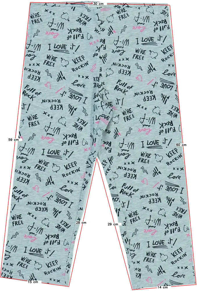 Szürke OVS Leggings EU 158 / UK 13 év / US 14 év/XL