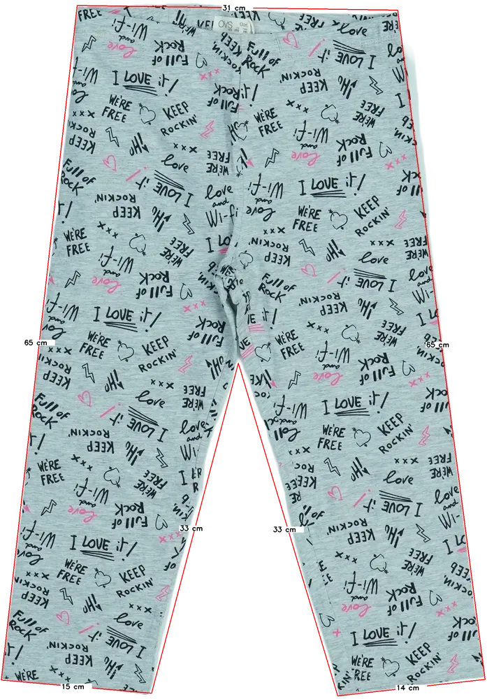 Szürke OVS Leggings EU 170 / UK 15 év / US XL