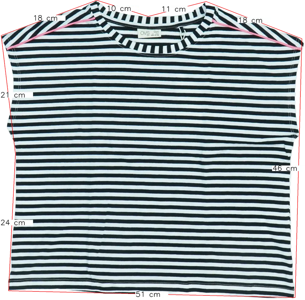 Fehér OVS Póló EU 164 / UK 14 év / US 14 év/XL