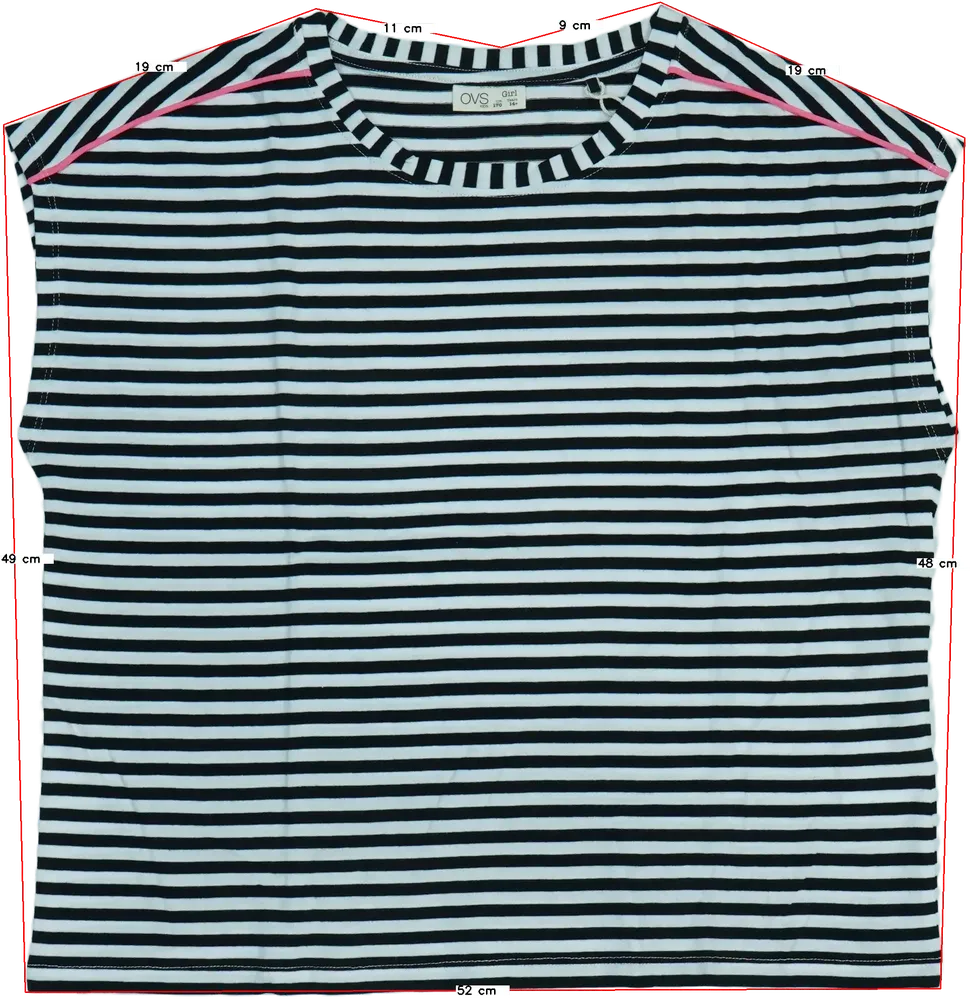 Fehér OVS Póló EU 170 / UK 15 év / US XL