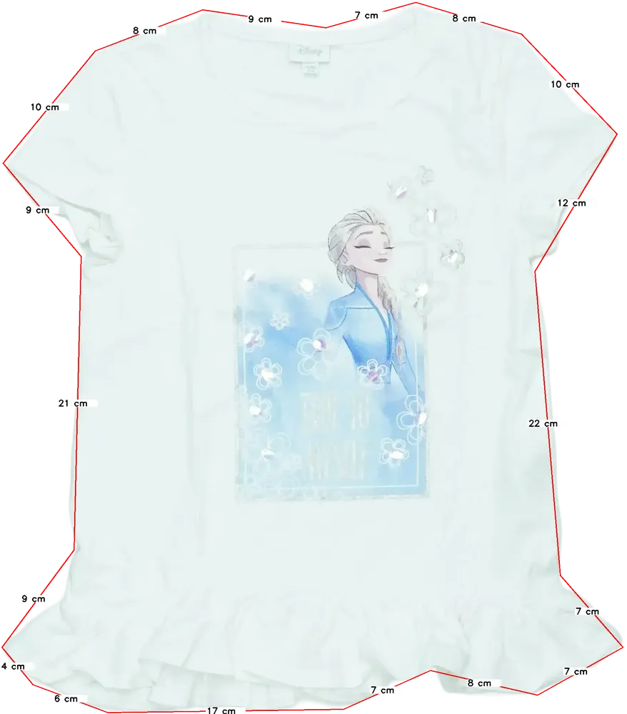 Fehér Disney Póló EU 140 / UK 10 év / US 10 év/L