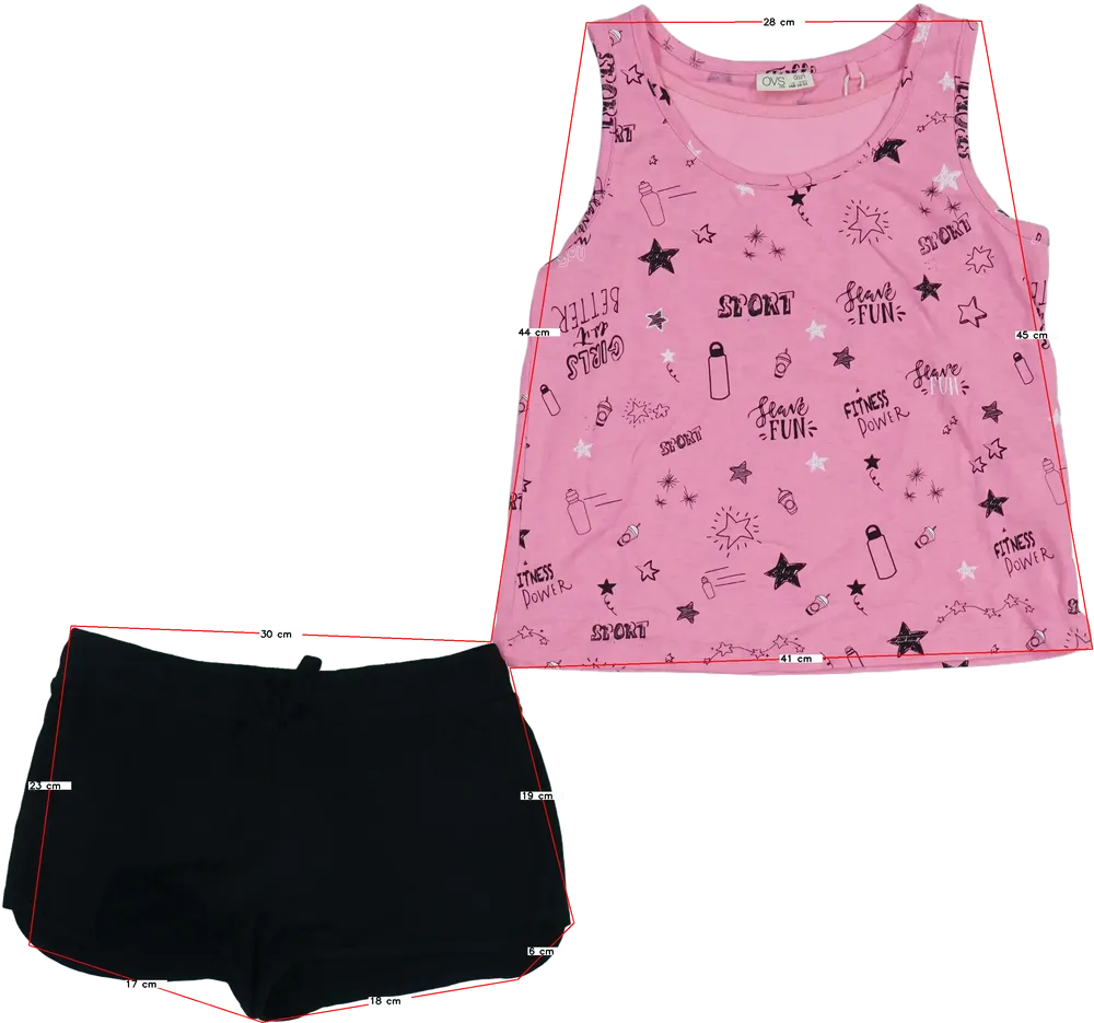 Pink OVS 2-piece set - Top &amp; Bottom EU 146 / UK 11 years / US 12 years/L
