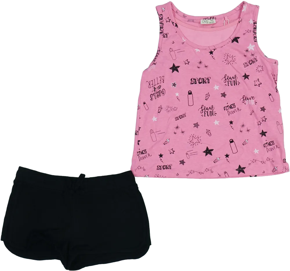 Pink OVS 2-piece set - Top &amp; Bottom EU 146 / UK 11 years / US 12 years/L