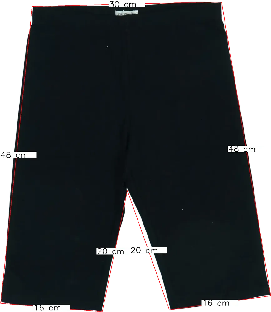 Fekete OVS Rövidnadrág EU 164 / UK 14 év / US 14 év/XL