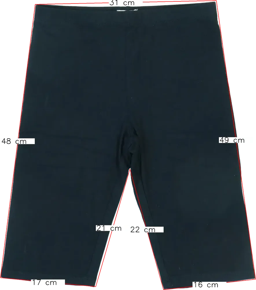 Fekete OVS Rövidnadrág EU 170 / UK 15 év / US XL