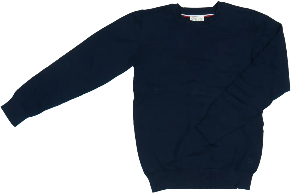 Kék OVS Kötött pulcsi EU 140 / UK 10 év / US 10 év/L