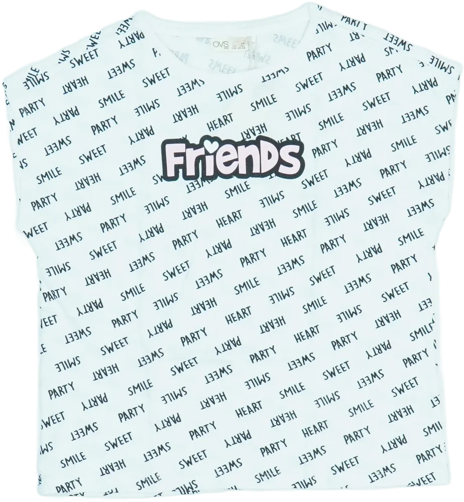 Fehér OVS Póló EU 164 / UK 14 év / US 14 év/XL