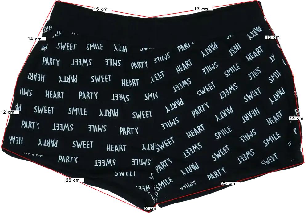 Fekete OVS Rövidnadrág EU 164 / UK 14 év / US 14 év/XL