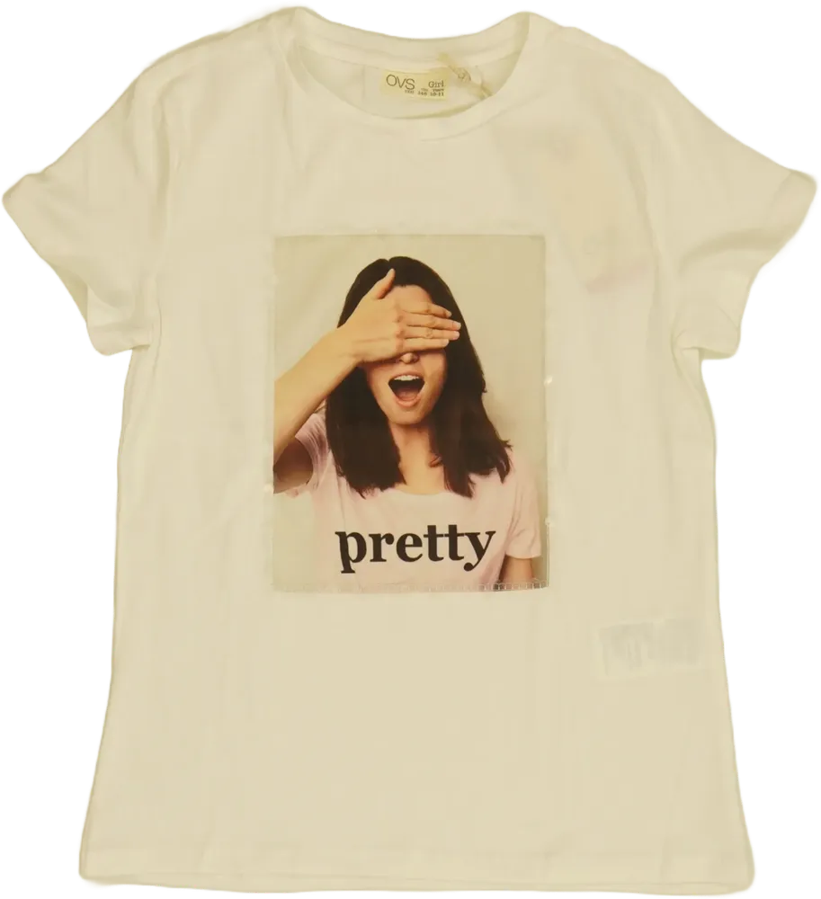 Fehér OVS Póló EU 146 / UK 11 év / US 12 év/L