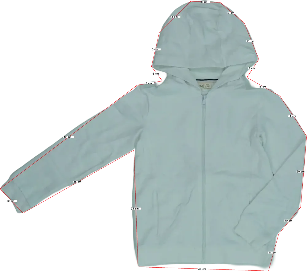 Fehér OVS Kapucnis pulóver EU 146 / UK 11 év / US 12 év/L