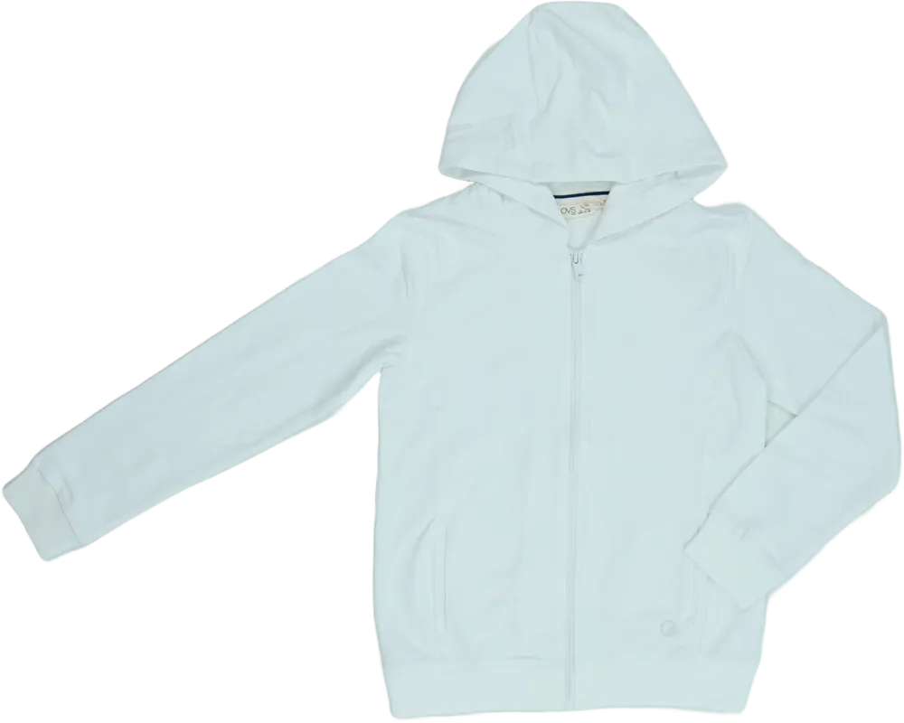 Fehér OVS Kapucnis pulóver EU 152 / UK 12 év / US 12 év/L