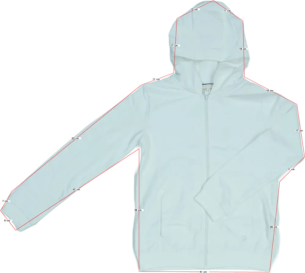 Fehér OVS Kapucnis pulóver EU 170 / UK 15 év / US XL