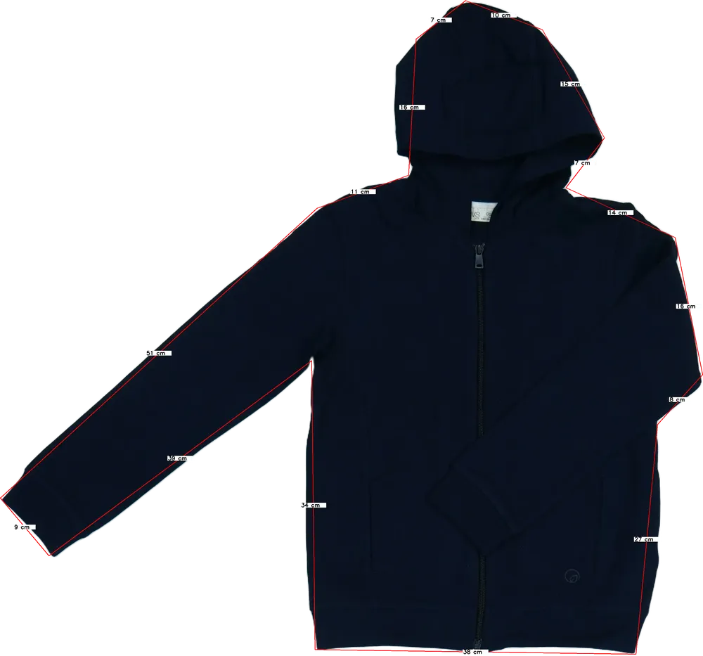 Kék OVS Kapucnis pulóver EU 146 / UK 11 év / US 12 év/L