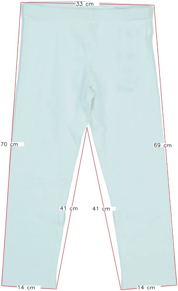 Fehér OVS Leggings EU 164 / UK 14 év / US 14 év/XL