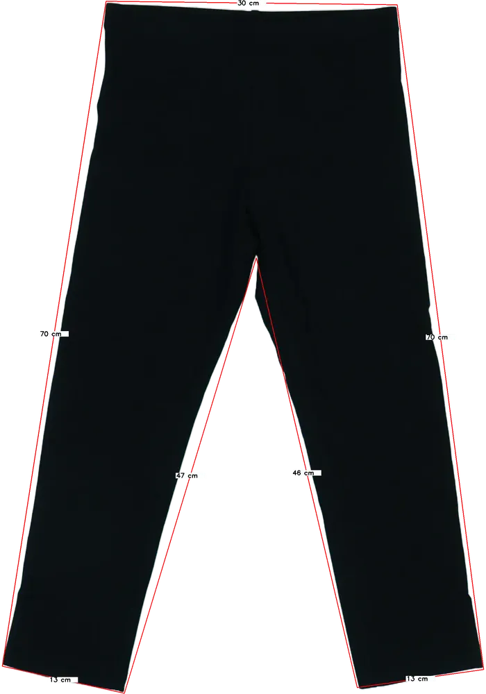 Fekete OVS Leggings EU 158 / UK 13 év / US 14 év/XL