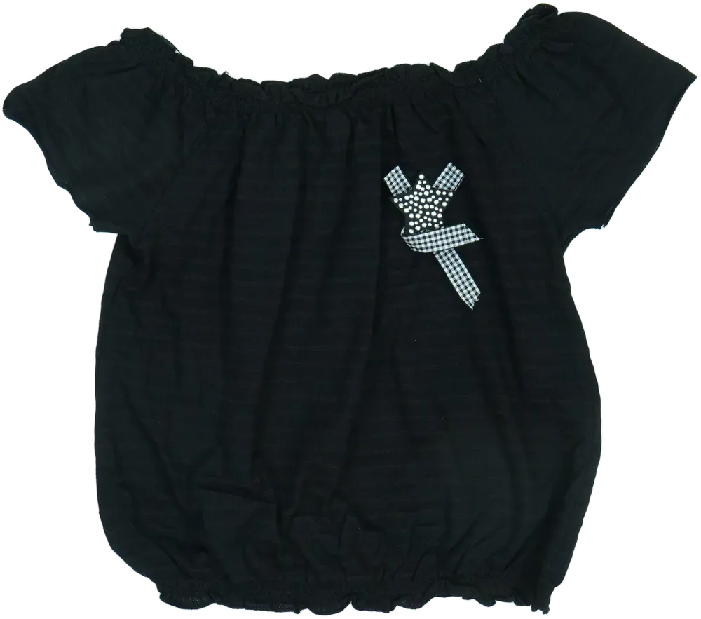 Fekete OVS Blúz EU 152 / UK 12 év / US 12 év/L