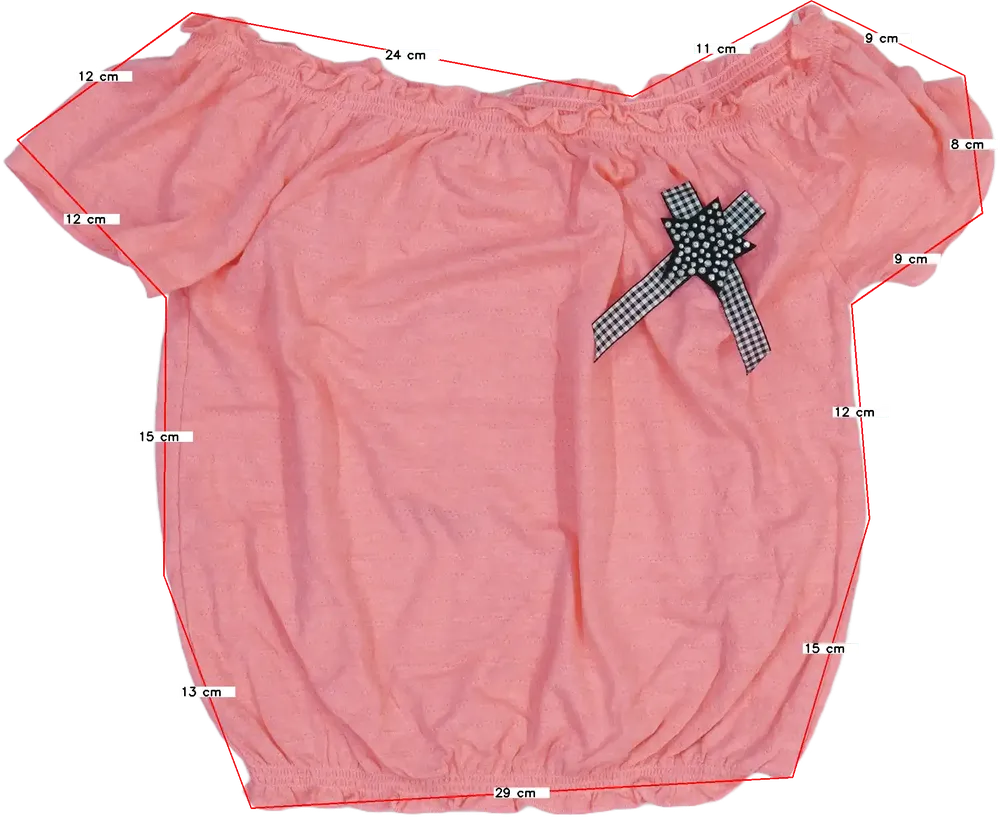 Rózsaszín OVS Póló EU 152 / UK 12 év / US 12 év/L