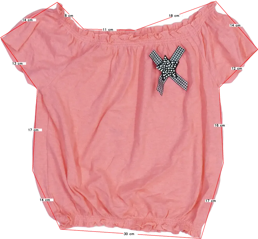 Rózsaszín OVS Póló EU 158 / UK 13 év / US 14 év/XL