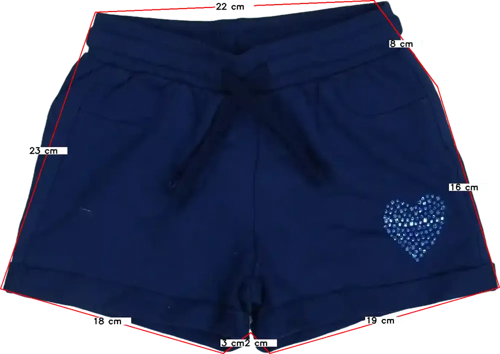 Kék OVS Rövidnadrág EU 116 / UK 6 év / US 6 év/S