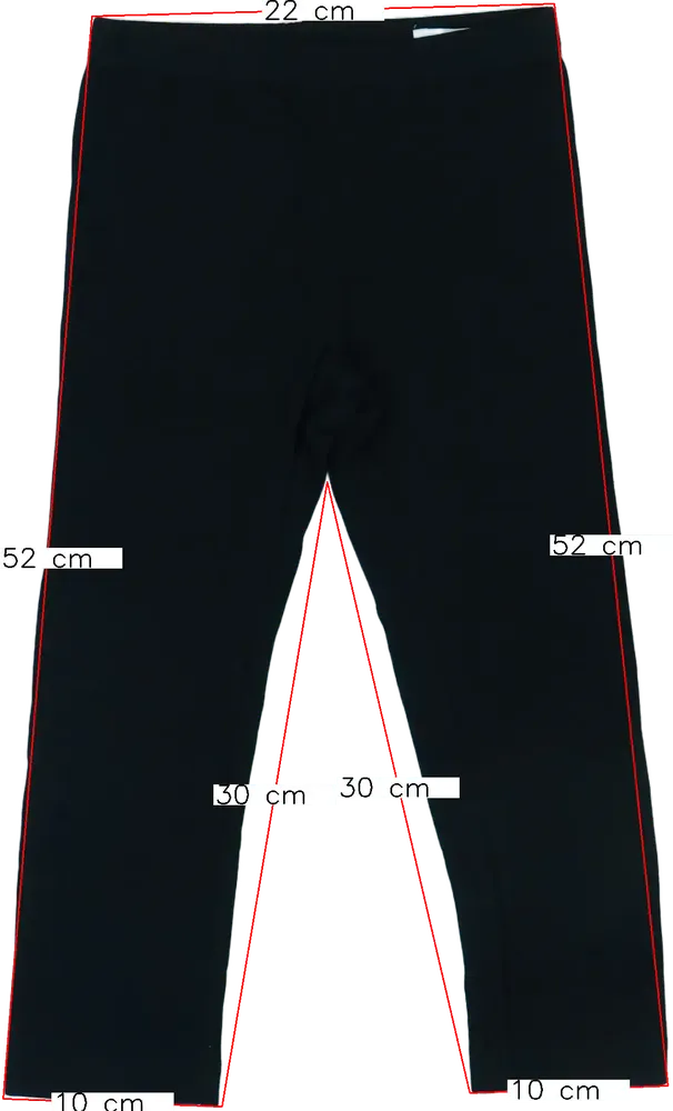 Fekete OVS Leggings EU 116 / UK 6 év / US 6 év/S