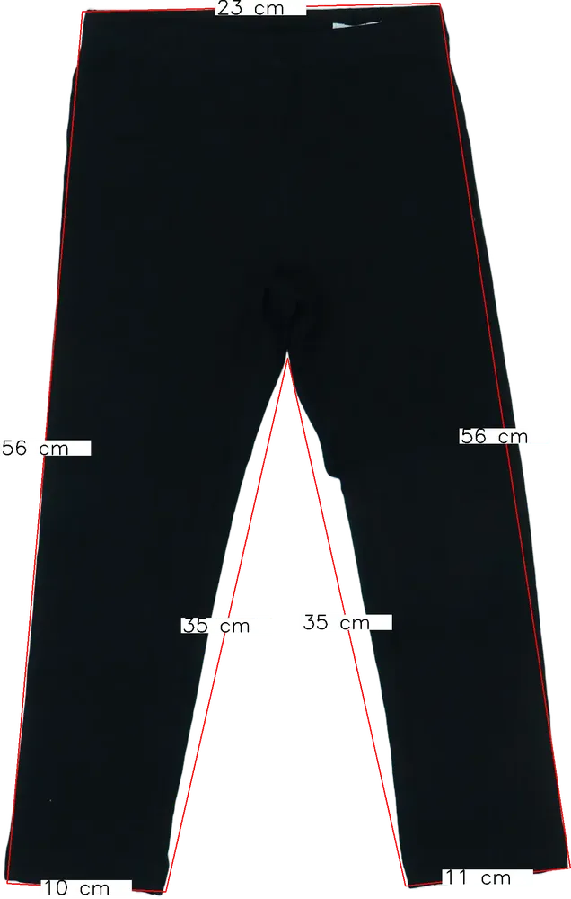 Fekete OVS Leggings EU 128 / UK 8 év / US 8 év/M