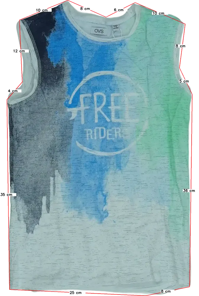 Többszínű OVS Fiú / Férfi atléta EU 128 / UK 8 év / US 8 év/M