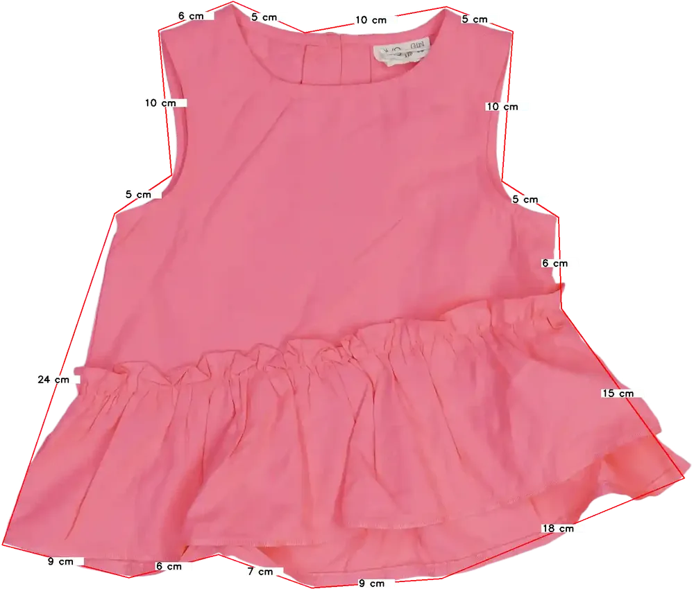 Rózsaszín OVS Tunika EU 110 / UK 5 év / US 5 év/XS