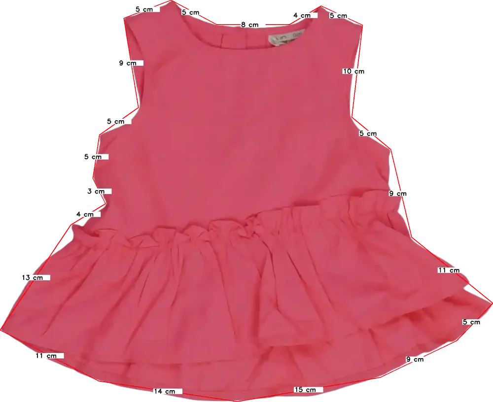 Rózsaszín OVS Tunika EU 134 / UK 9 év / US 9 év/L