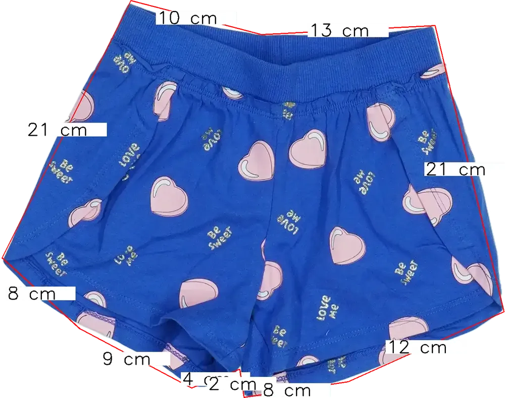 Lila OVS - Fagottino Rövidnadrág EU 116 / UK 6 év / US 6 év/S