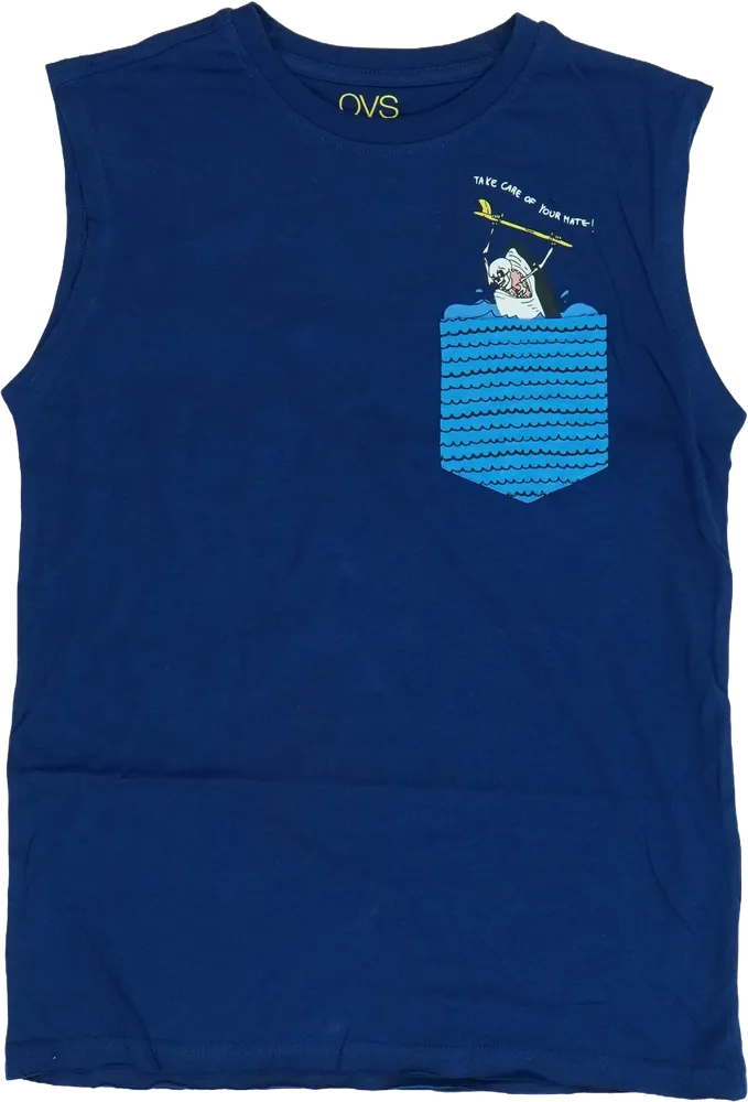 Kék OVS Fiú / Férfi atléta EU 152 / UK 12 év / US 12 év/L