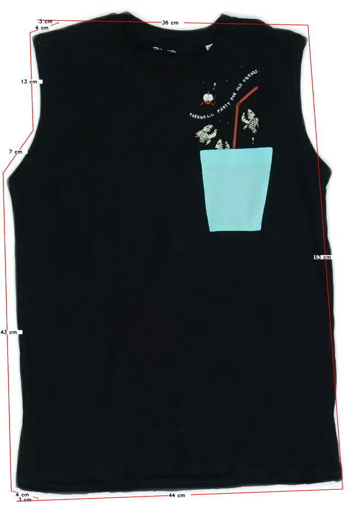 Fekete OVS Fiú / Férfi atléta EU 158 / UK 13 év / US 14 év/XL