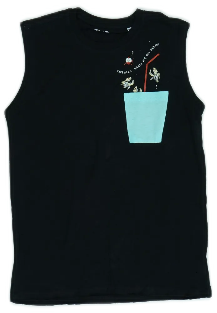 Fekete OVS Fiú / Férfi atléta EU 158 / UK 13 év / US 14 év/XL