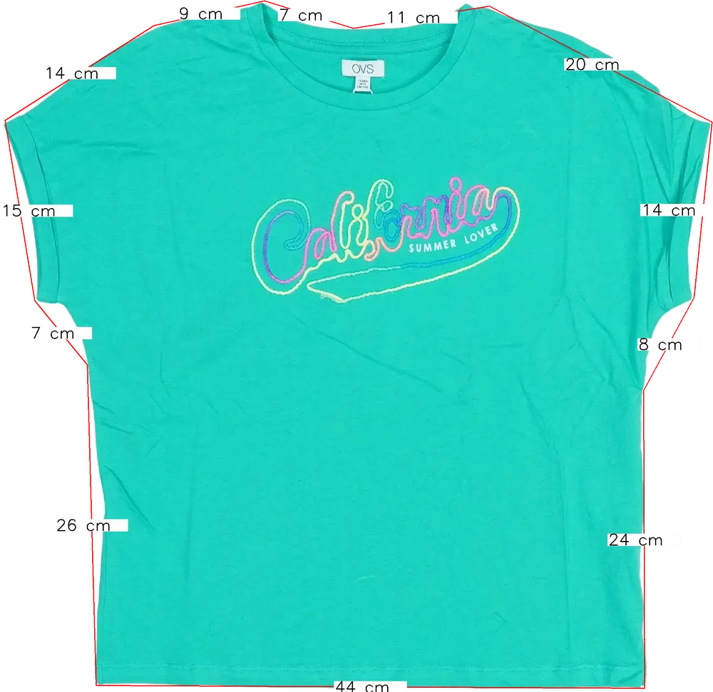 Zöld OVS Póló EU 146 / UK 11 év / US 12 év/L