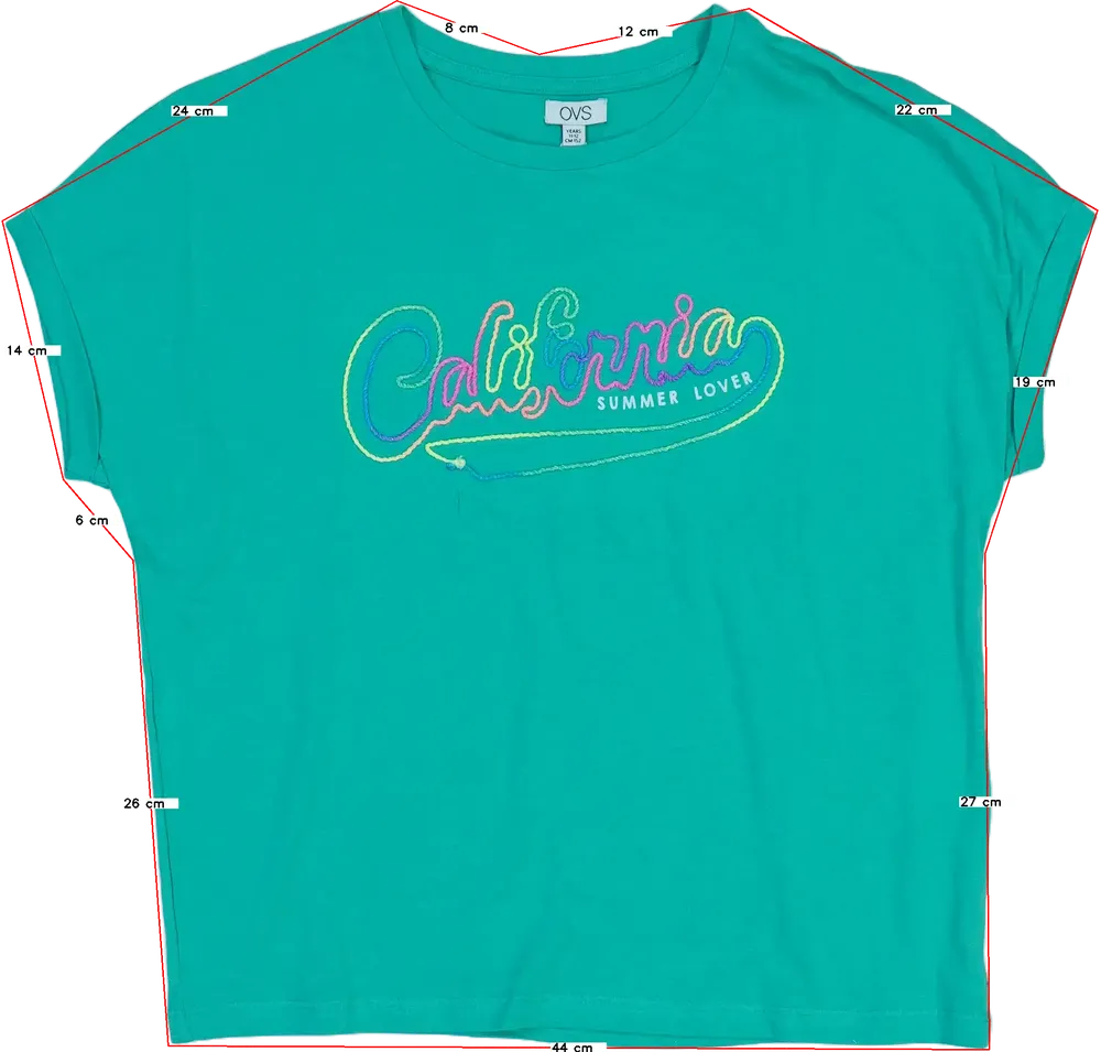 Zöld OVS Póló EU 152 / UK 12 év / US 12 év/L