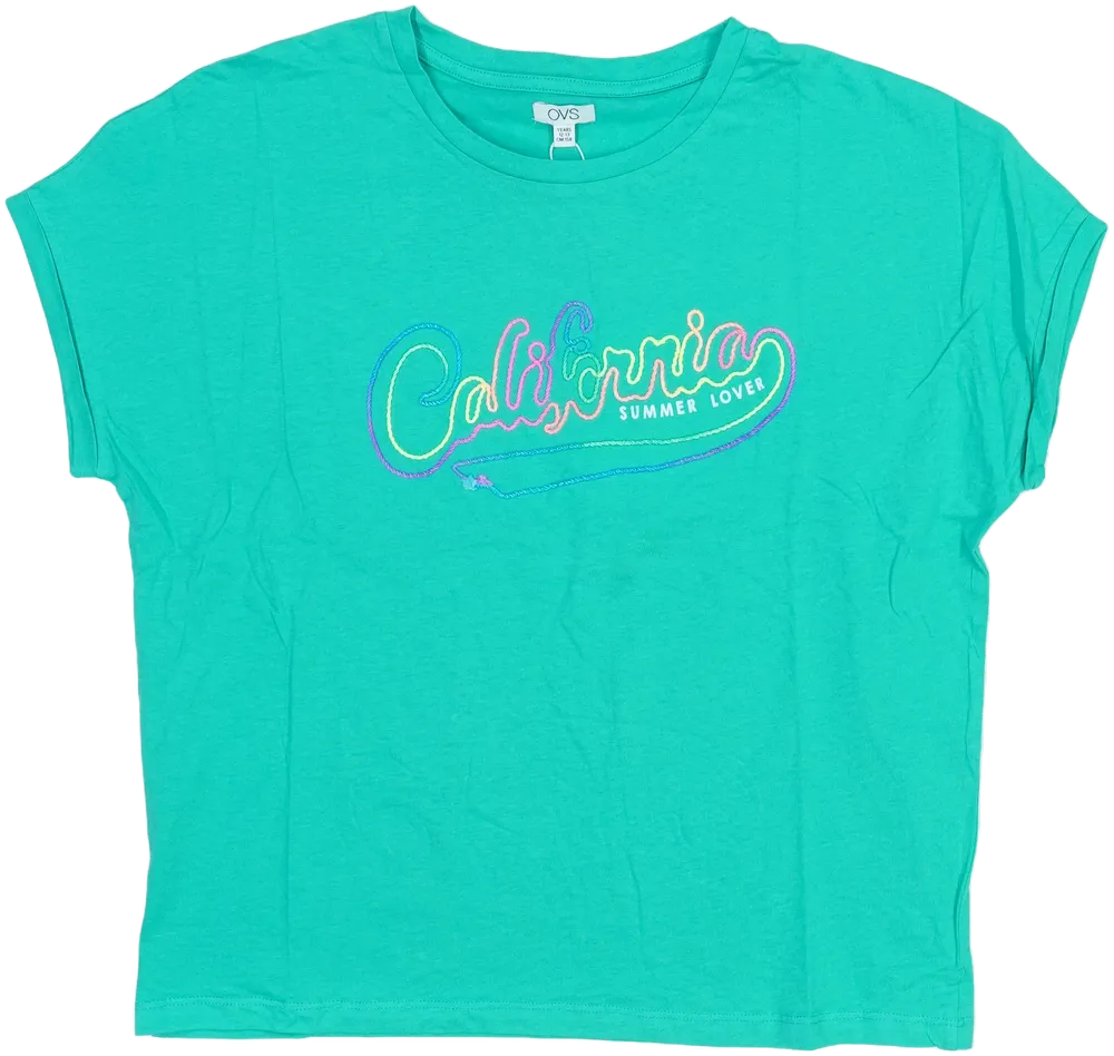 Zöld OVS Póló EU 158 / UK 13 év / US 14 év/XL