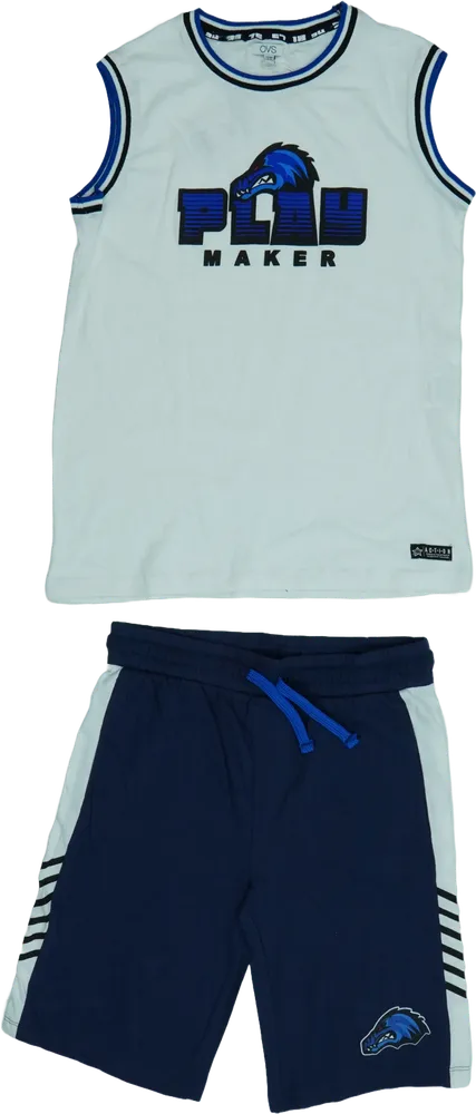 Blue OVS 2-piece set - Top &amp; Bottom EU 152 / UK 12 years / US 12 years/L