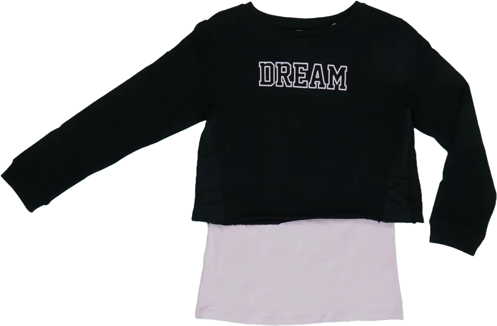 Black OVS 2-piece set - Top EU 146 / UK 11 years / US 12 years/L