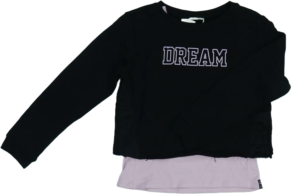 Black OVS 2-piece set - Top EU 152 / UK 12 years / US 12 years/L