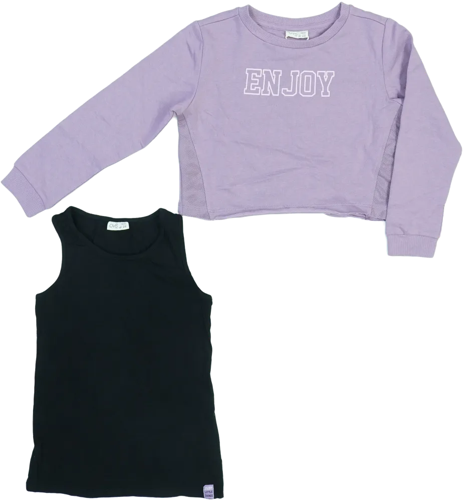 Lila OVS 2 részes szett - Felsőruházat EU 140 / UK 10 év / US 10 év/L