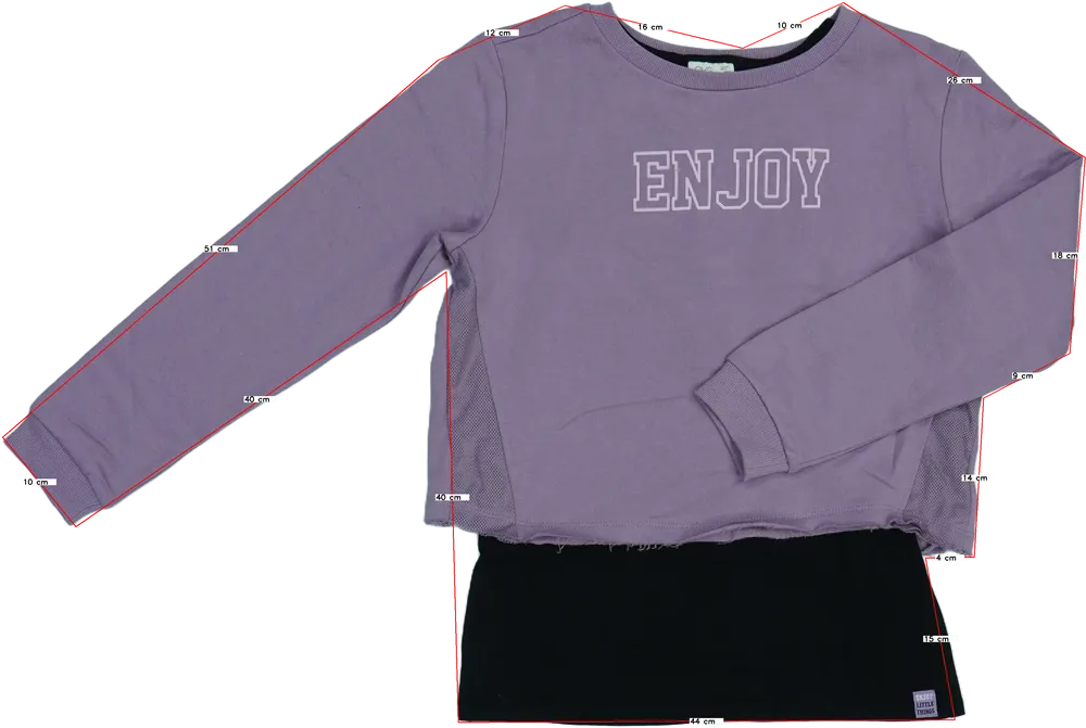 Purple OVS 2-piece set - Top EU 146 / UK 11 years / US 12 years/L