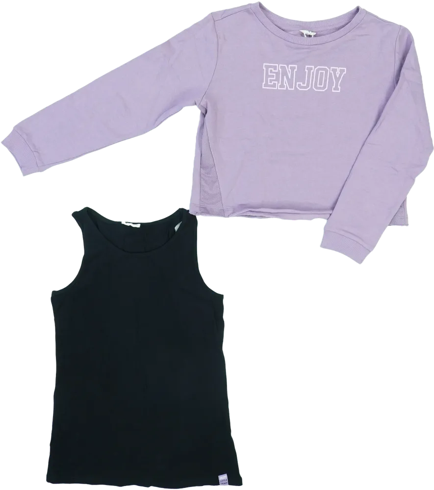 Purple OVS 2-piece set - Top EU 164 / UK 14 years / US 14 years/XL