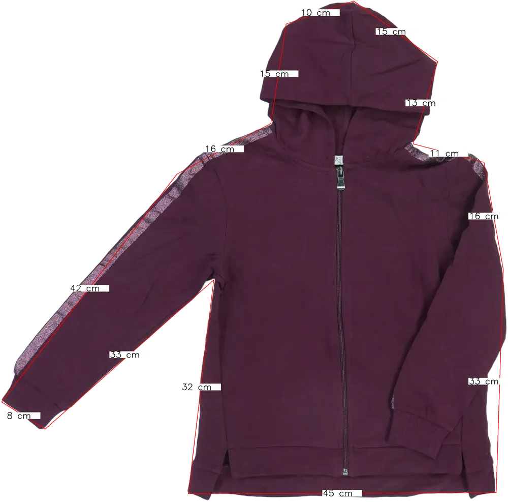 Bordó OVS Pulóver EU 140 / UK 10 év / US 10 év/L