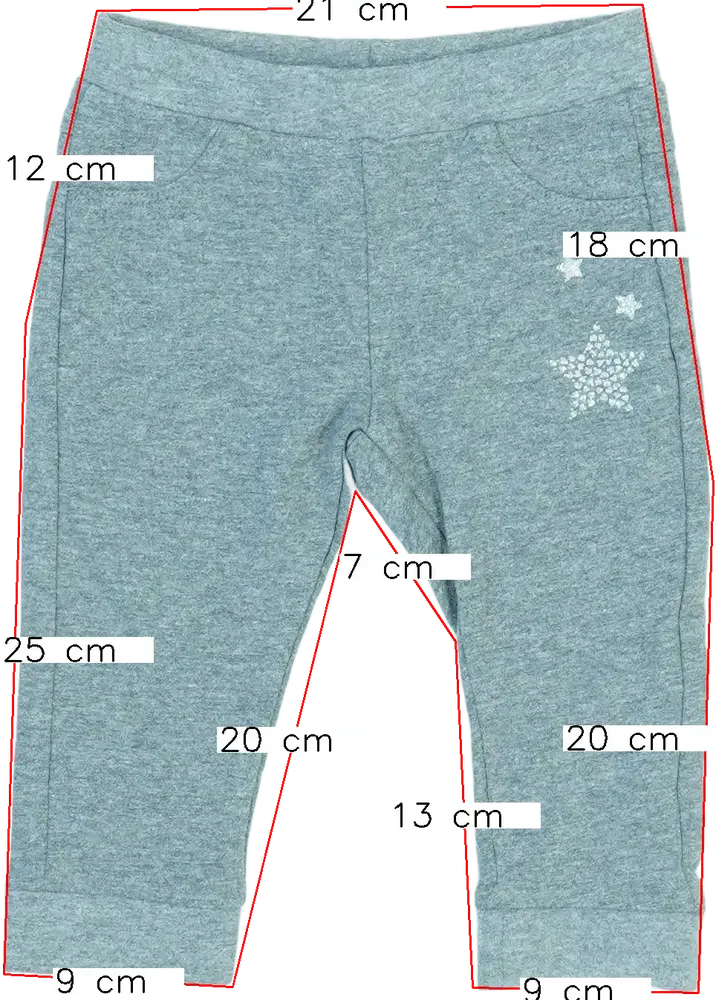 Szürke OVS - Fagottino Baby nadrág EU 74 / UK 6-9 hónap / US 6-9 hónap