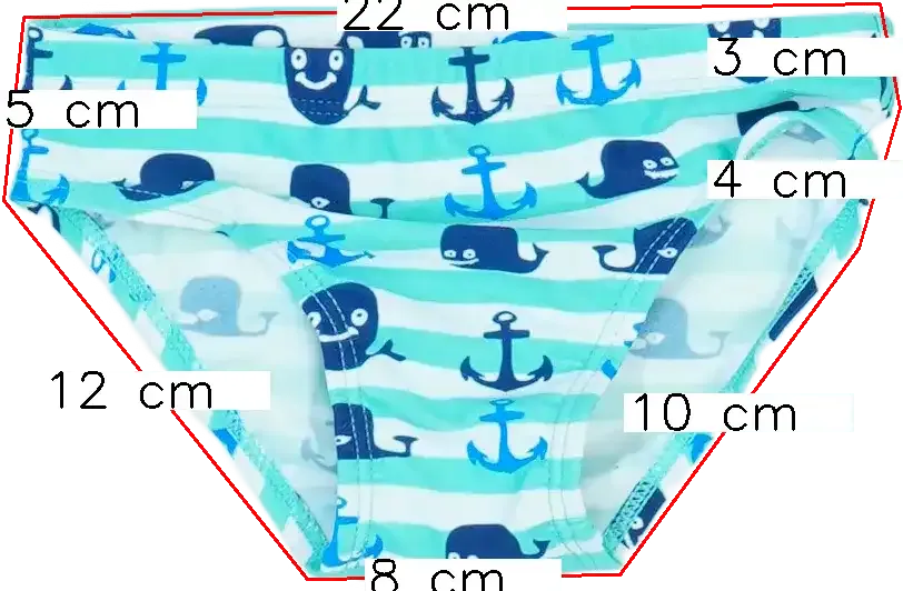 Kék OVS - Fagottino Fürdőnadrág EU 80 / UK 9-12 hónap / US 12 hónap