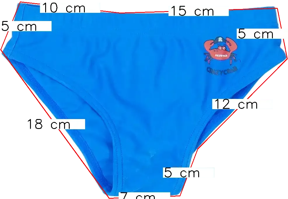 Kék OVS Fürdőnadrág EU 116 / UK 6 év / US 6 év/S