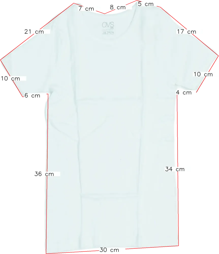 Fehér OVS Póló EU 134 / UK 9 év / US 9 év/L